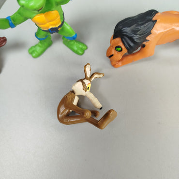 Vintage Figuren-Set von 6 – Cartoon & Action