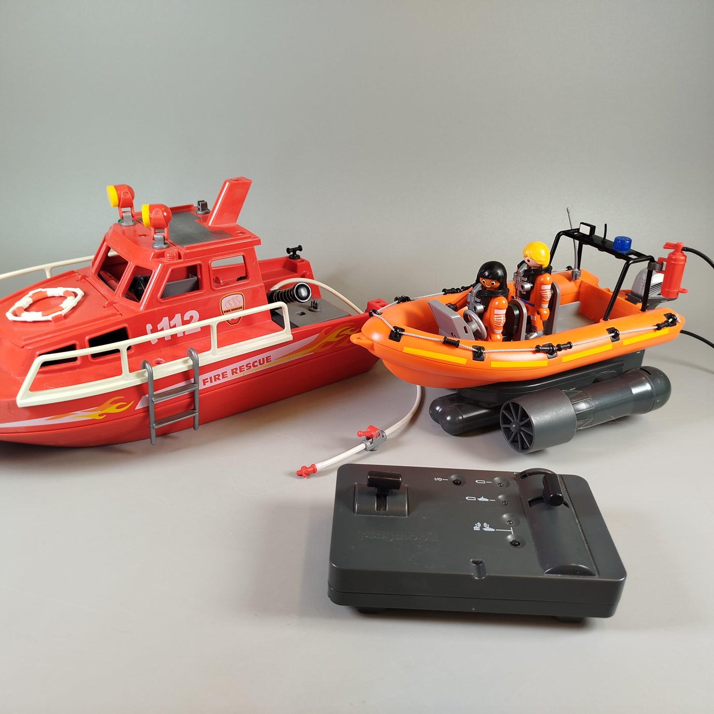 Playmobil Feuerwehr Rettungsboot Set – mit Figuren & Zubehör