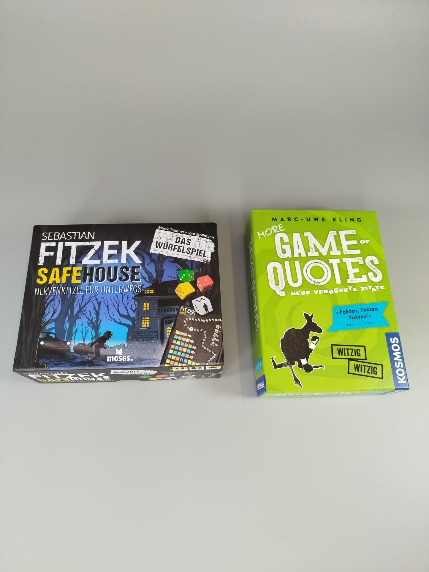 Spieleset Fitzek Safehouse & Game of Quotes