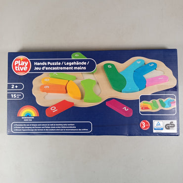 Playtive Bundle Montessori von 2 Puzzle & Zahlen, ab 3 4 5 Jahre | ✅ geprüft