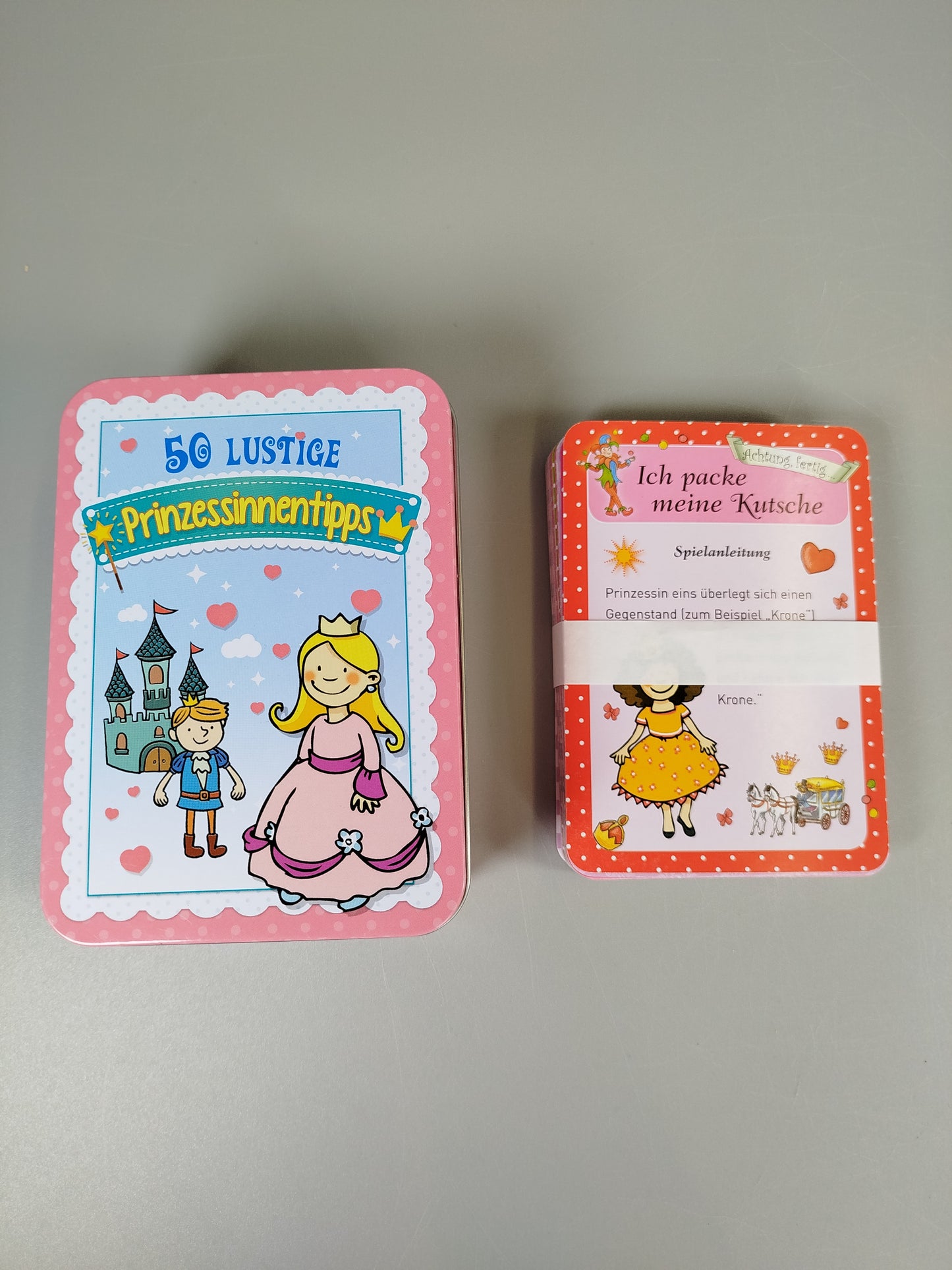 Puppenbuggy & Spielkarten-Set „Prinzessin“