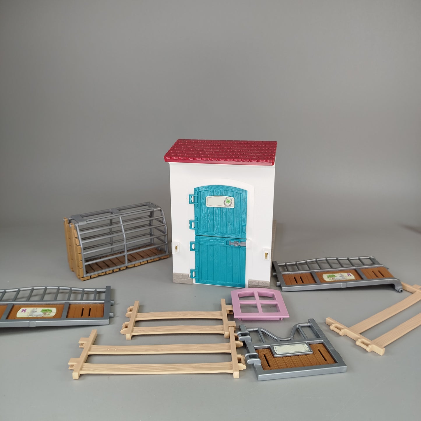 Schleich Pferdestall Set – mit Pferd, guter Zustand