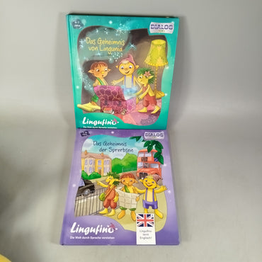 Dialog Bundle Lingufino Set von 3 Lernset & Bücher ab 3 4 5 Jahre | ✅ geprüft