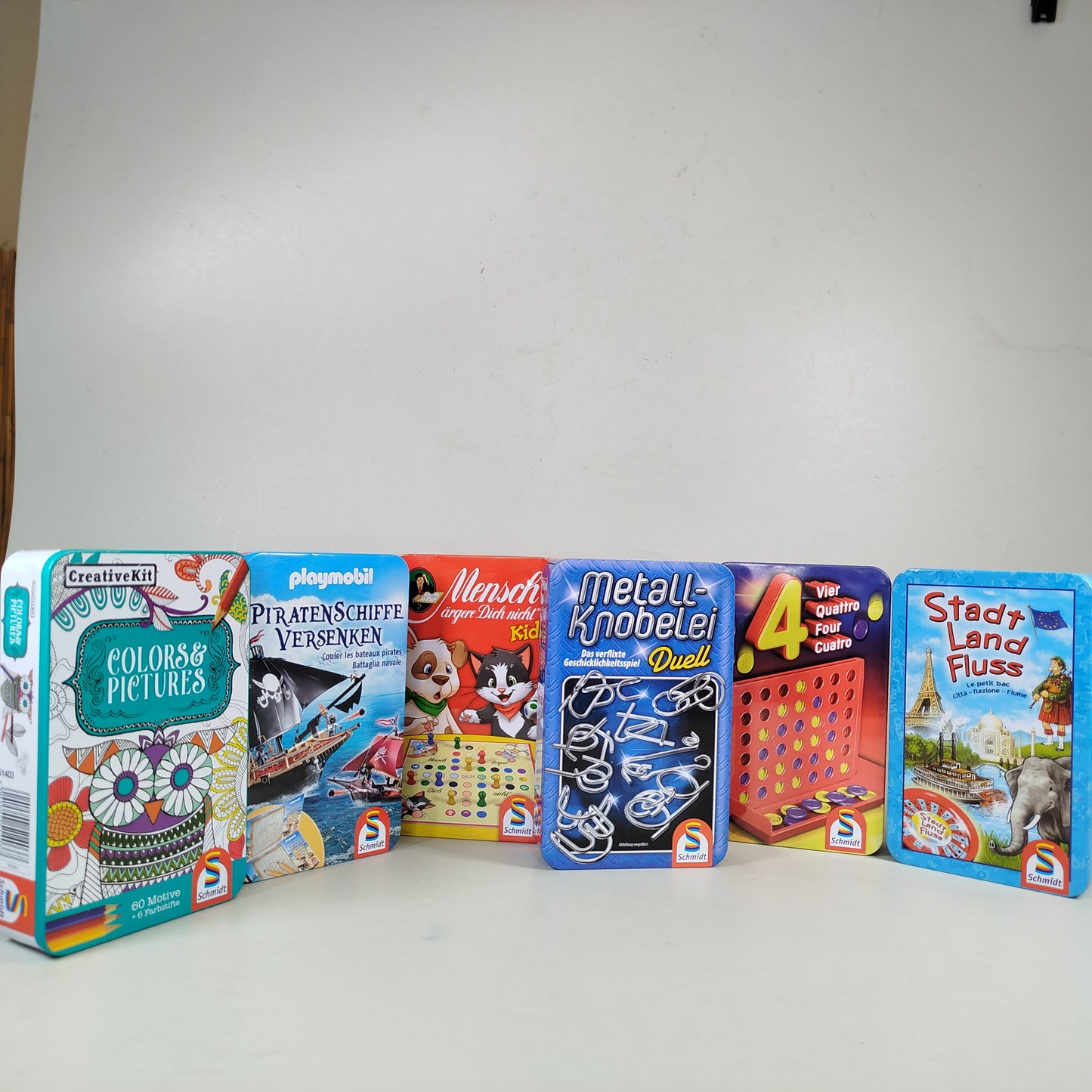 Verschiedene Marken Spielzeug Konvolut - Kartenspiele und Puzzle - 6 Sets