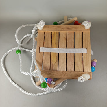 Holz Kleinkinderschaukel Gartenschaukel für Garten