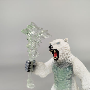 Schleich Eldrador Kreaturen Eis-Kriegerbär, wie neu