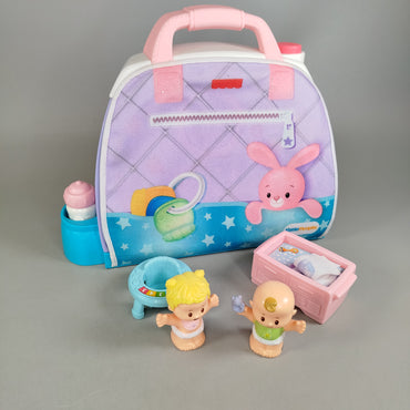 Fisher-Price Little People Babyzimmer Spielset mit Tragetasche