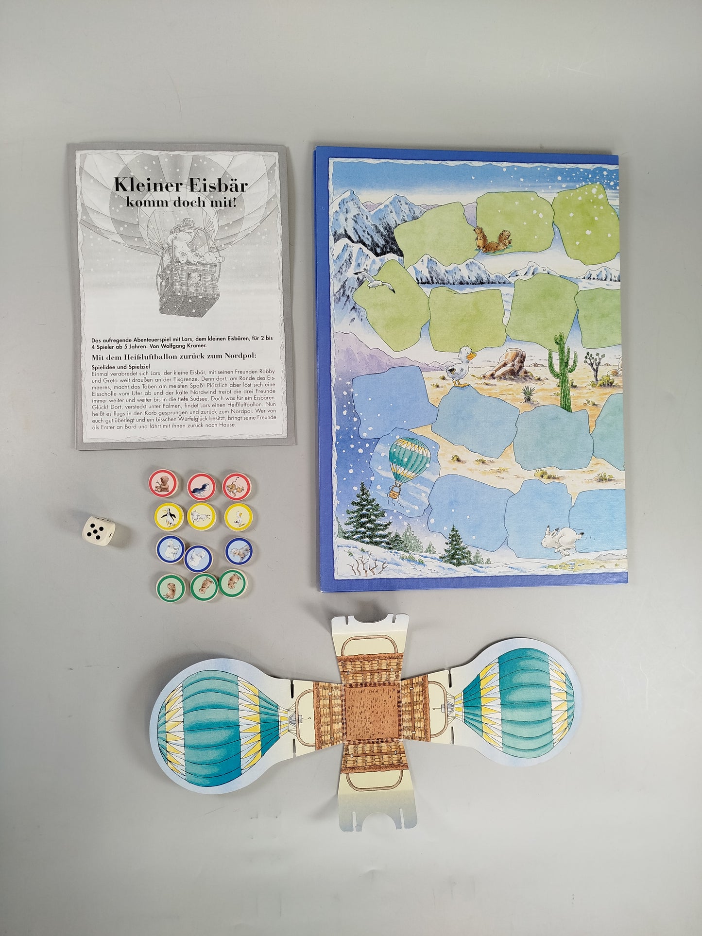 Schmidt Spiele Brettspiel-Set – "Kleiner Eisbär"