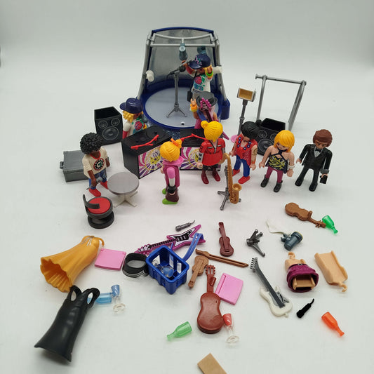 Playmobil Bundle Band & Disco Bühne & Figuren, ab 3 4 5 Jahre | ✅ geprüft