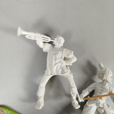 Spielfiguren Set von 2 – Historische Krieger mit Zubehör