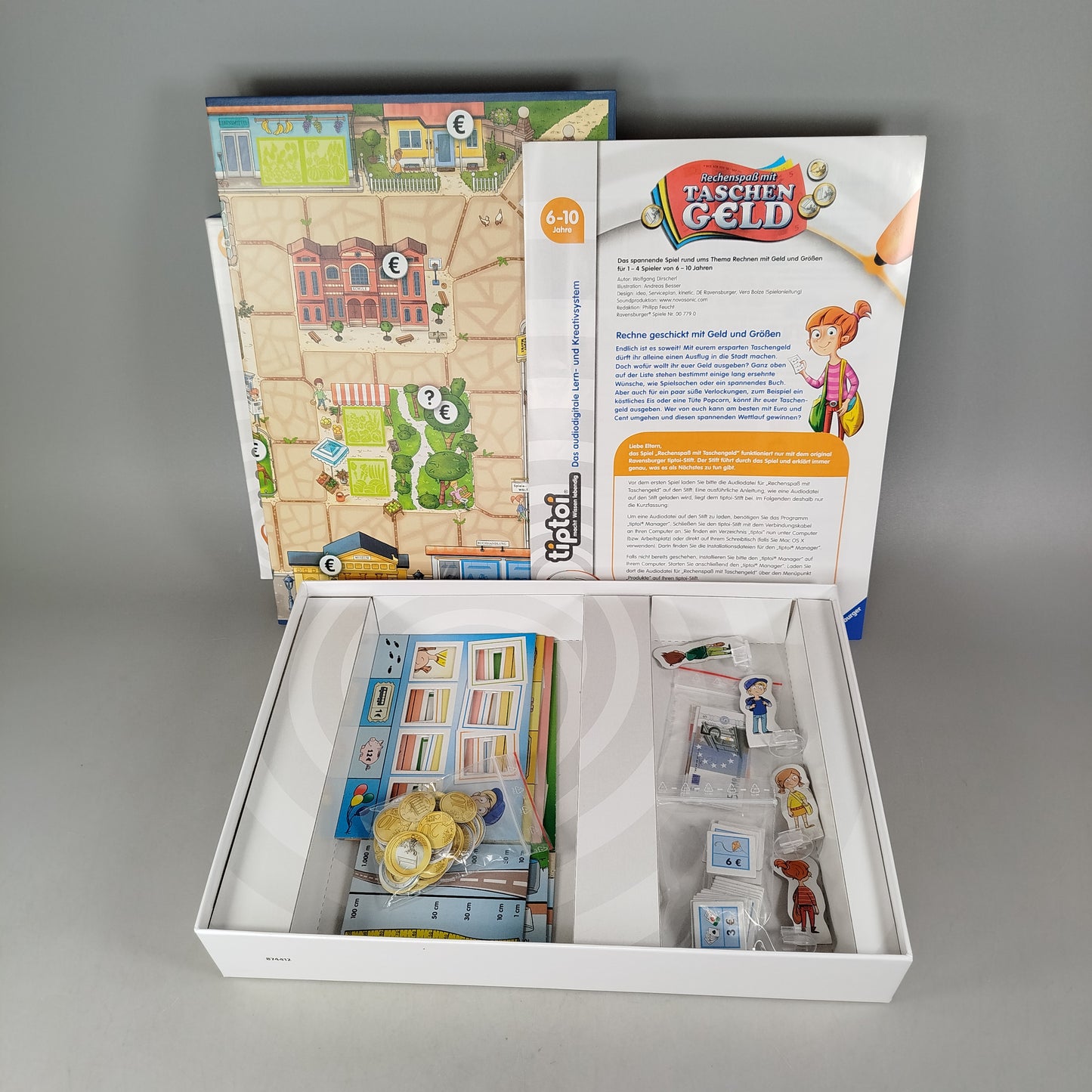 Ravensburger tiptoi Rechenspaß mit Taschengeld 00014 Lernspiel