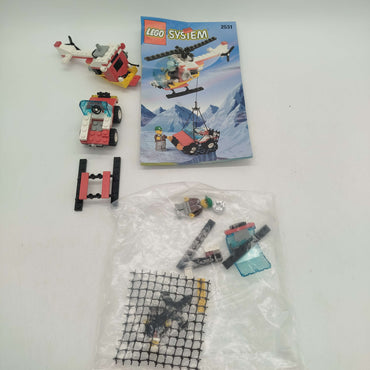 LEGO Rescue Chopper 2531 Hubschrauber, gebraucht, ab 6 7 8 Jahre | ✅ geprüft