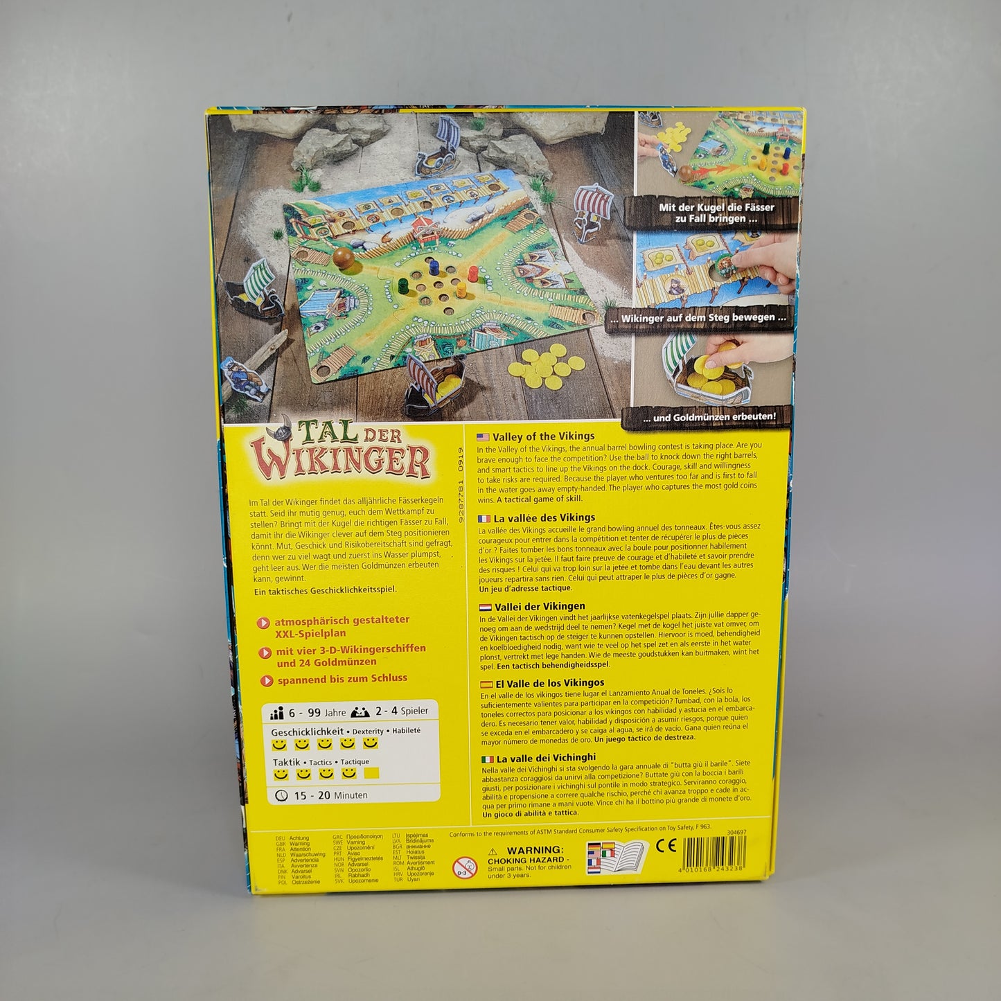 HABA Geschicklichkeitsspiel "Tal der Wikinger"