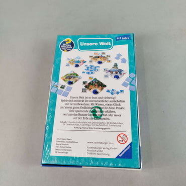 Ravensburger Unsere Welt 🤔🔍 Brettspiel, neu, ab 6 7 8 Jahre | ✅ geprüft