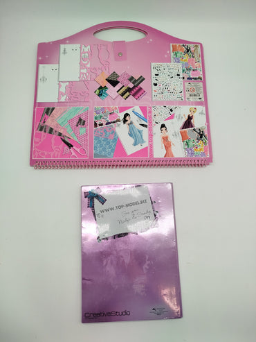 TOPModel Kreativbuch Set von 2 – Design & Mode, neuwertig
