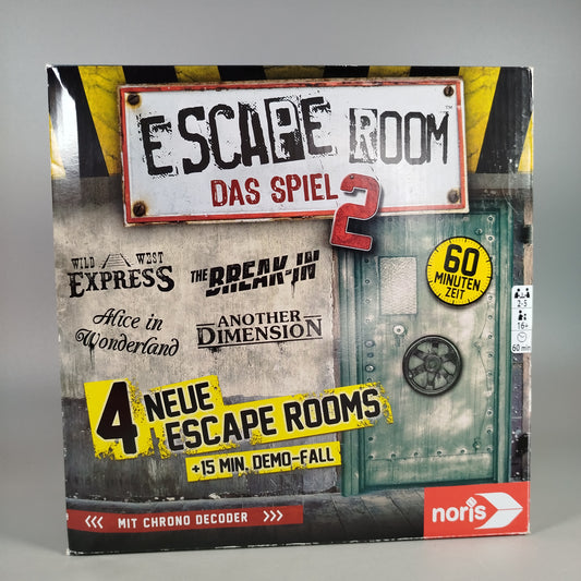 Noris Escape Room Brettspiel - Das Spiel 2, wie neu