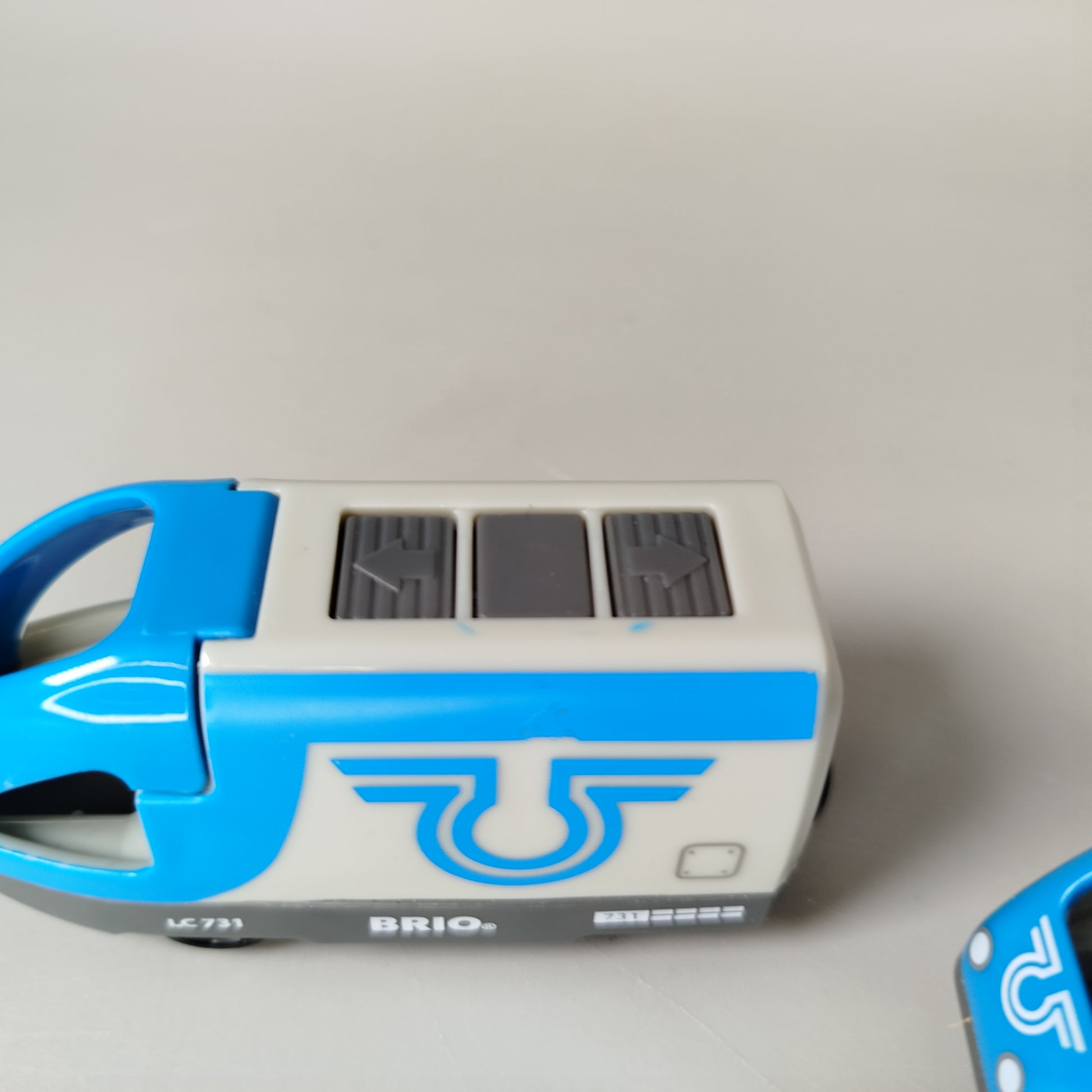 BRIO World Travel Train Set, leichte Gebrauchsspuren, OVP