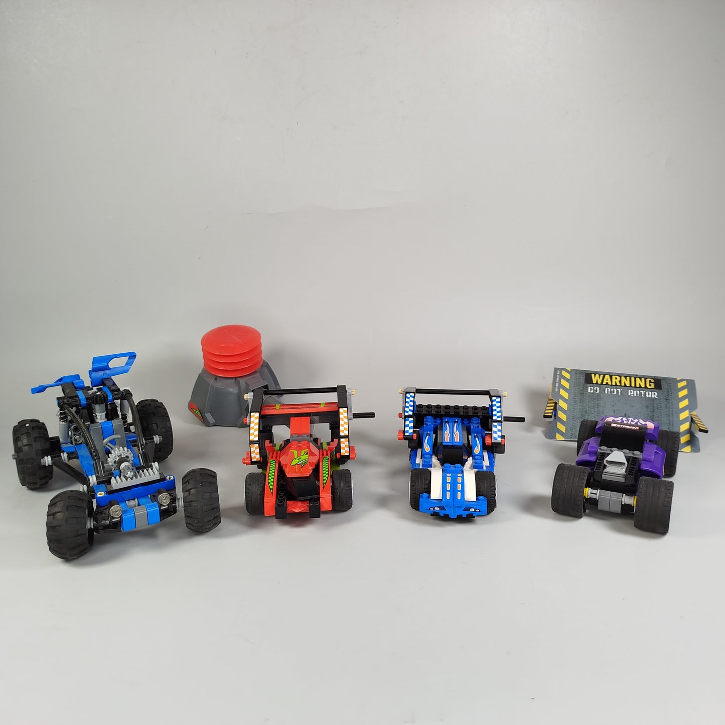 LEGO Rennwagen-Set mit Zubehör - 4 Modelle