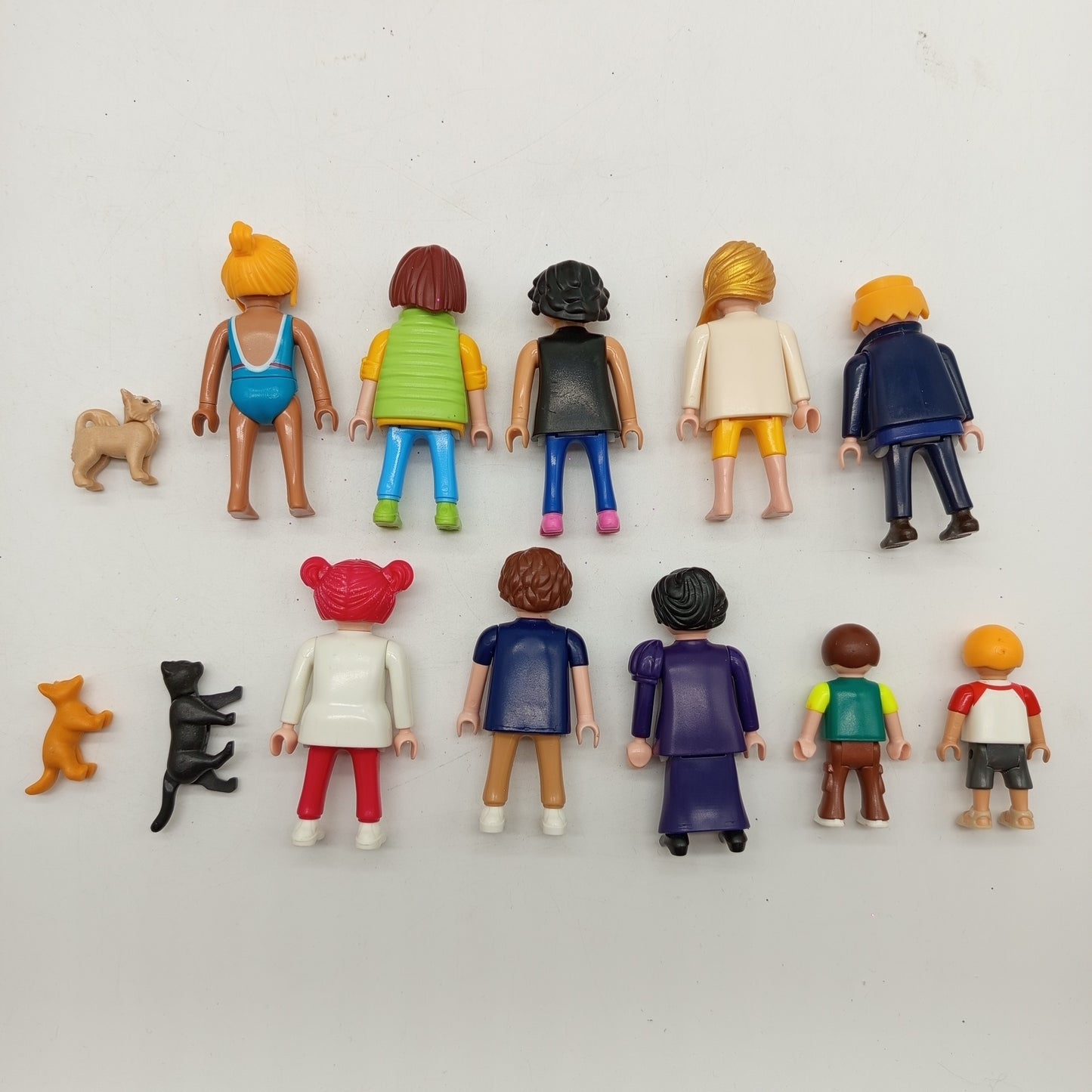 Playmobil Figuren Set von 14 – mit Zubehör