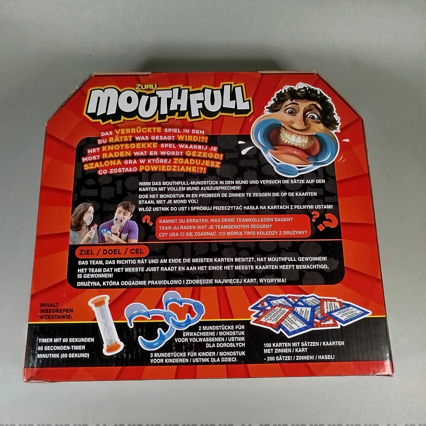 ZURU Mouthfull Gesellschaftsspiel, OVP, neu