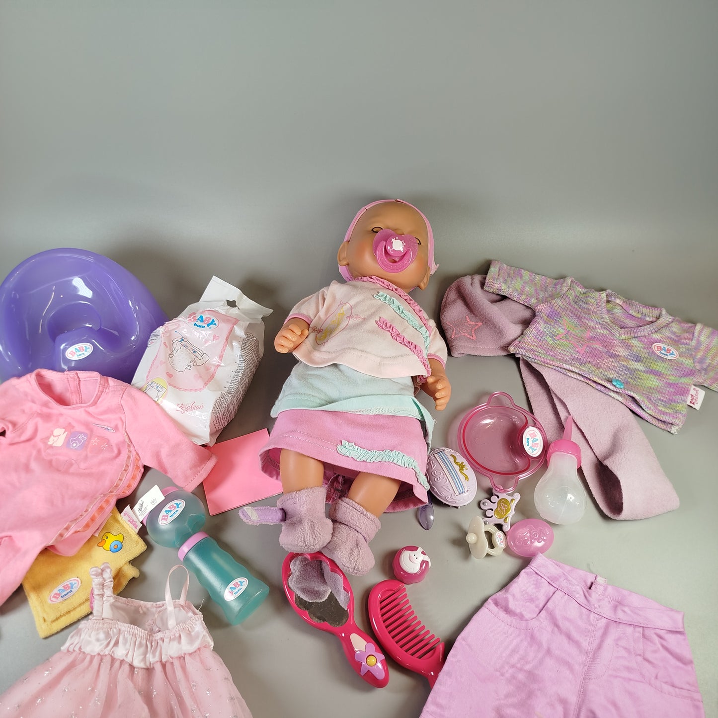 Zapf Creation BABY born Puppe – Spielset mit Zubehör