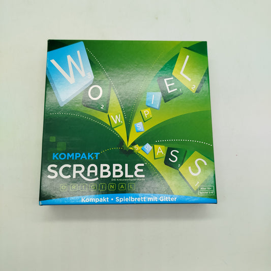 Mattel Scrabble Kompakt Y9618 Brettspiel ab 10 Jahren