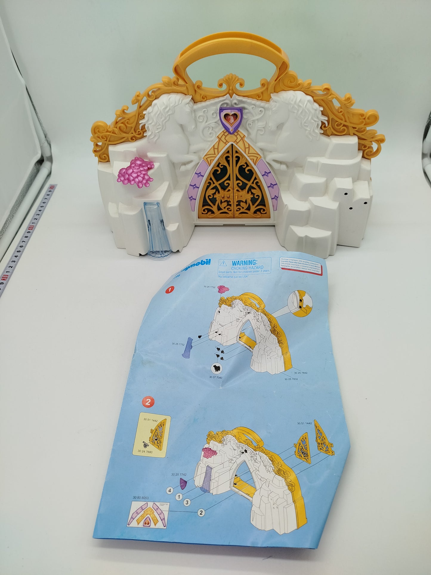 Playmobil transportables Feenschloss 5208, OVP - unvollständig