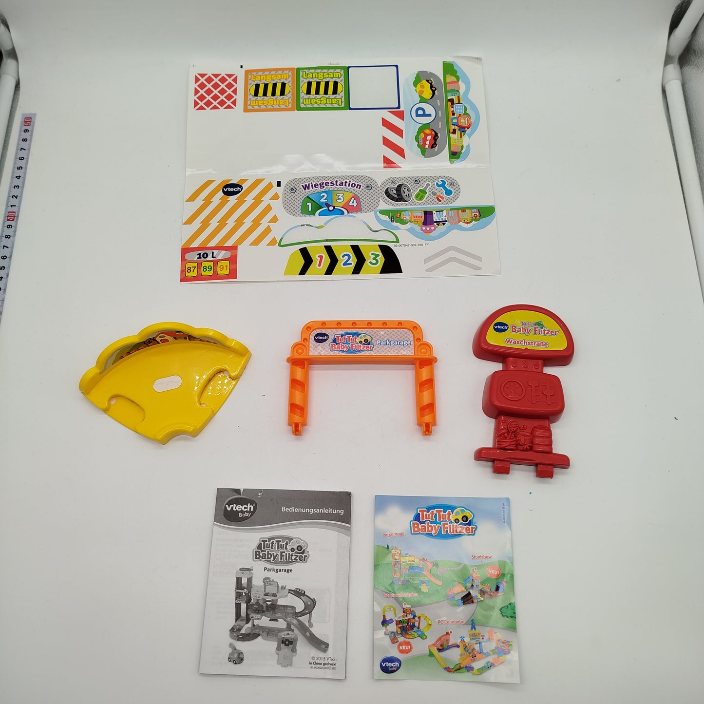 VTech Tut Tut Baby Flitzer Parkgarage – mit Zubehör, ohne OVP