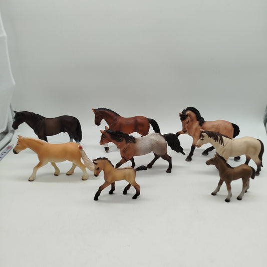 Schleich Bundle Pferde Set von 8 Pferde Figuren