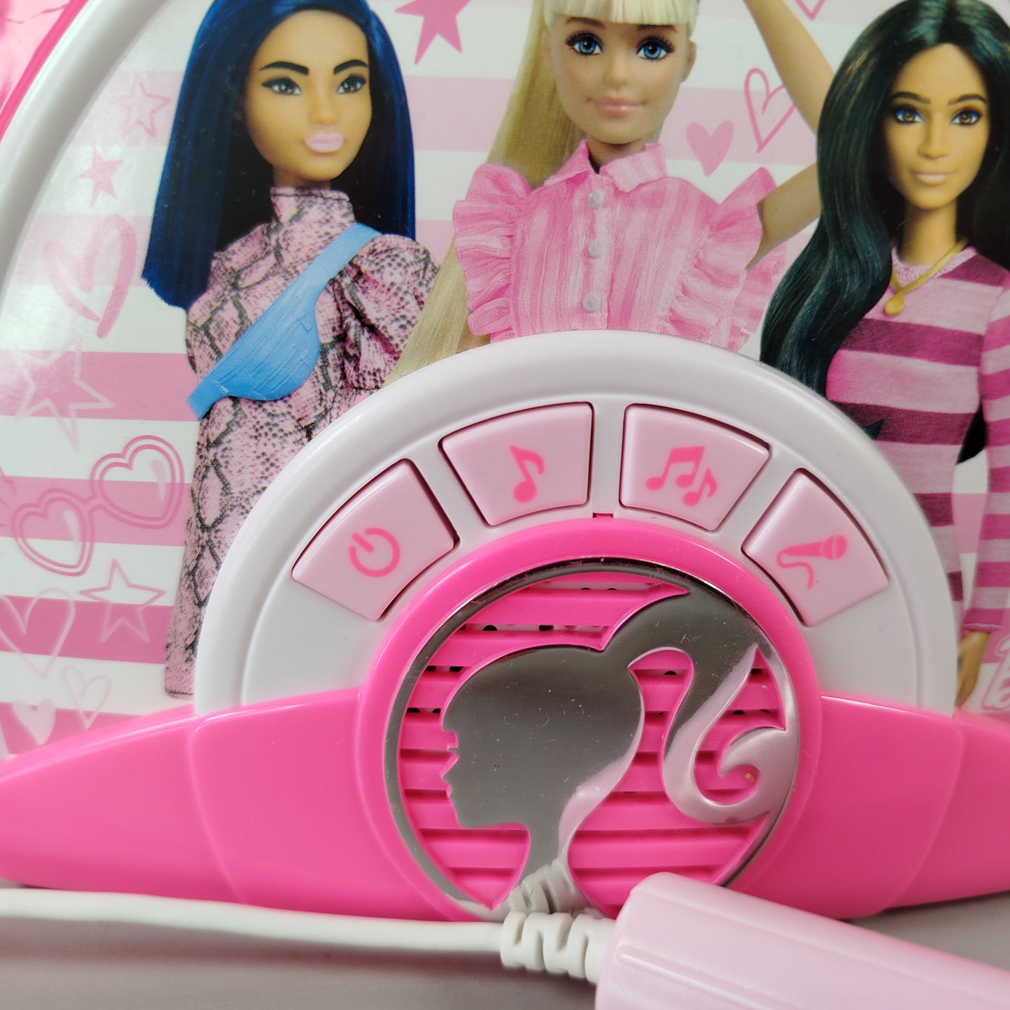 Barbie Musikanlage – Karaoke Set mit Mikrofon, wie neu