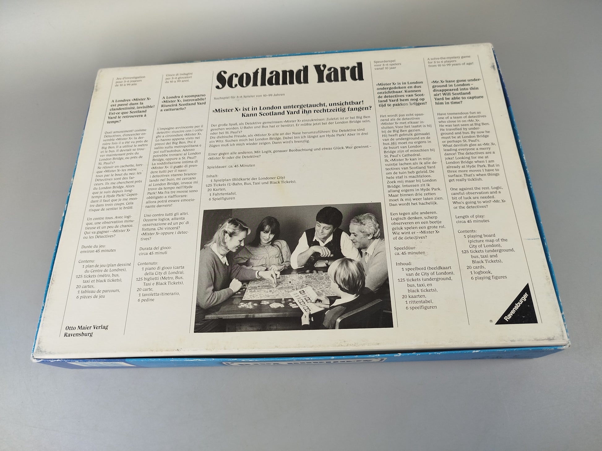 Ravensburger Brettspiel Scotland Yard – Detektivspiel Klassiker