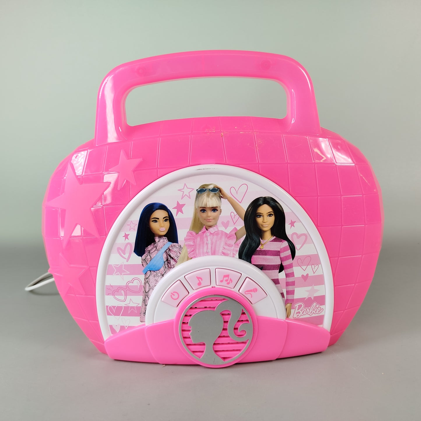 Barbie Musikanlage – Karaoke Set mit Mikrofon, wie neu