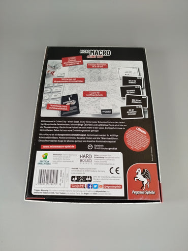 Pegasus Spiele MicroMacro - Crime City