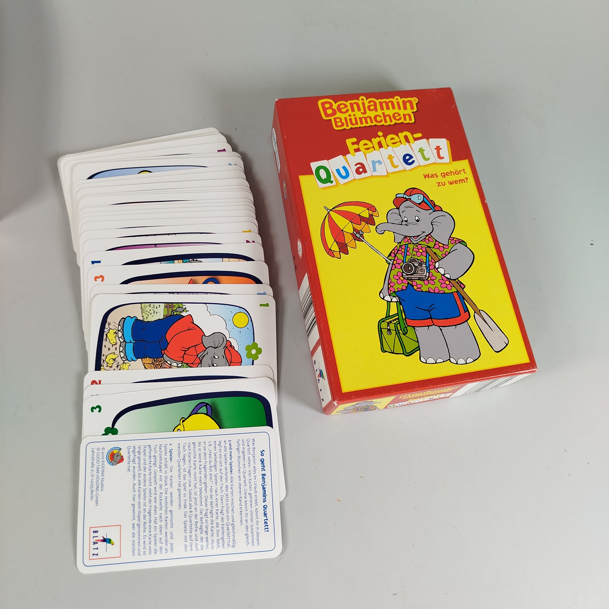 Ravensburger, Kosmos, Blitz, Playland Spiele-Bundle: Memo-Spiel, Quiz, Quartett