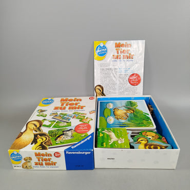 Ravensburger Lernspiel – Mein Tier zu mir, wie neu, ab 1 2 3 Jahre | ✅ geprüft