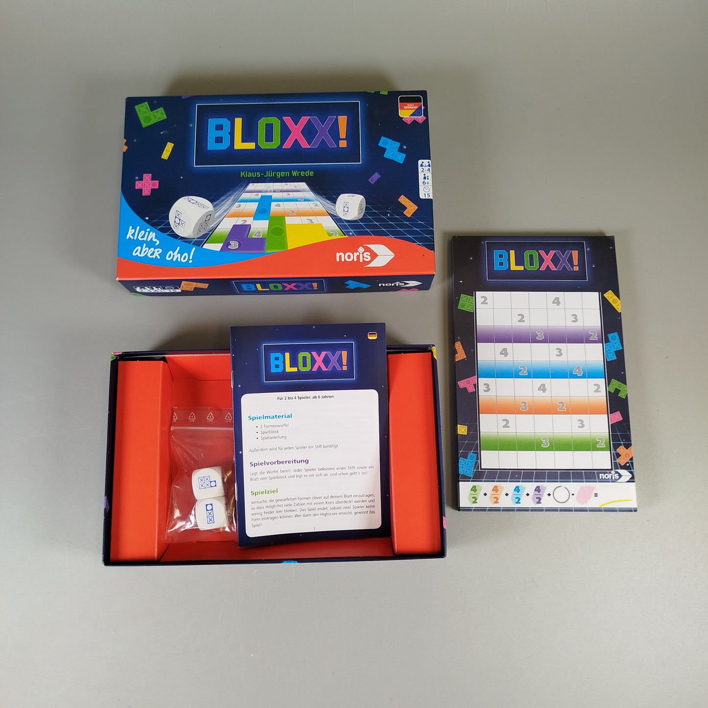 Brettspiel-Set – BLOXX!, Qwirkle Mini, Magisches Labyrinth