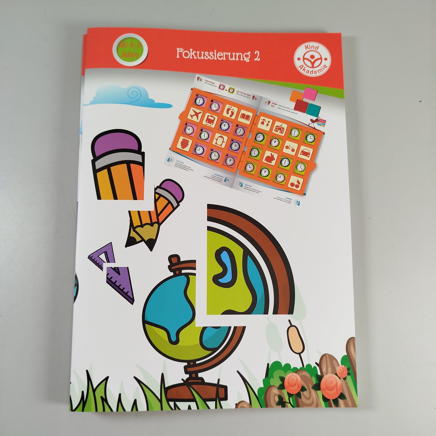 Lernspiel-Set Vorschule für 4-5 Jährige