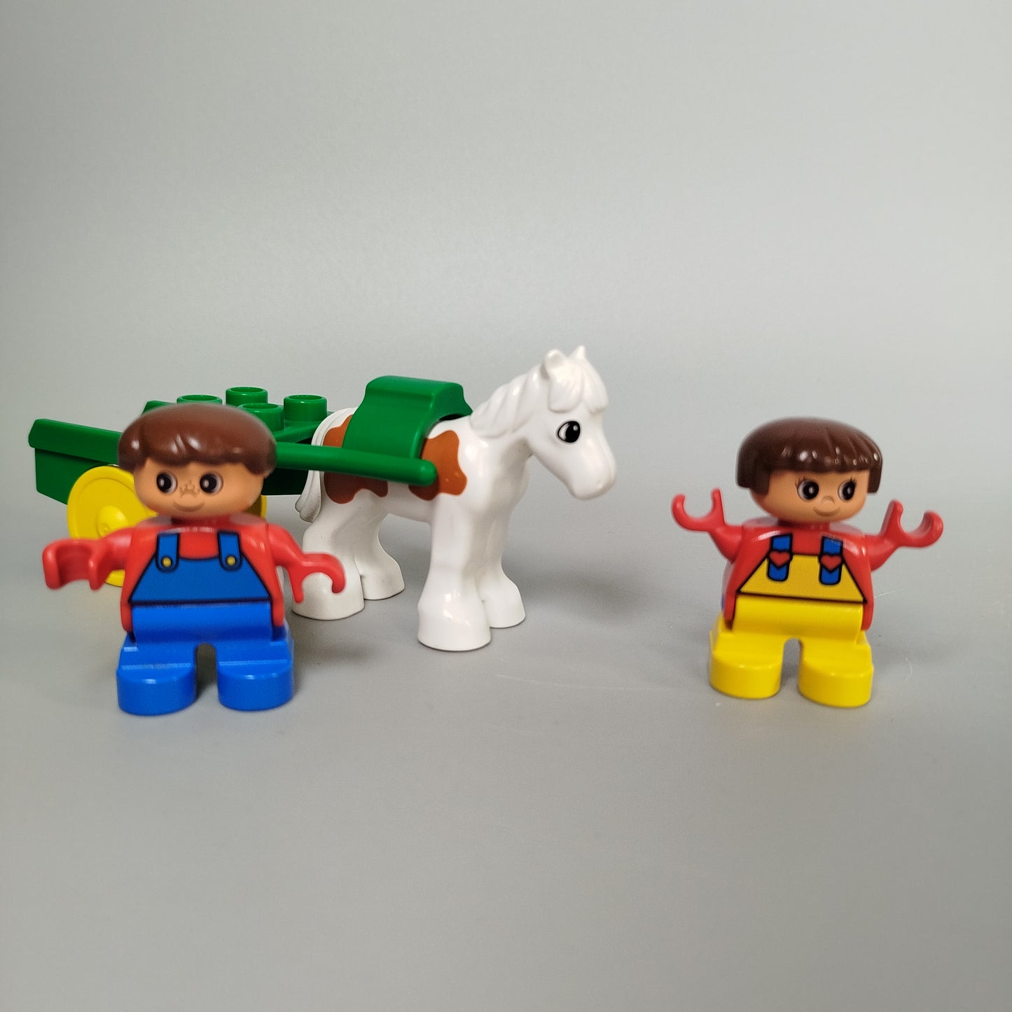 LEGO DUPLO Pferdewagen mit 2 Figuren & Pferd