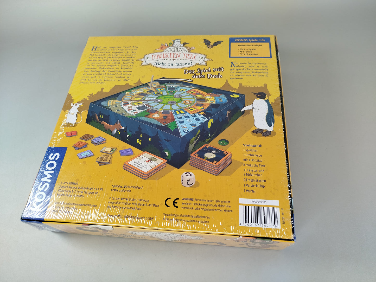 Kosmos Brettspiel – Die Schule der magischen Tiere Nicht zu fassen, neu