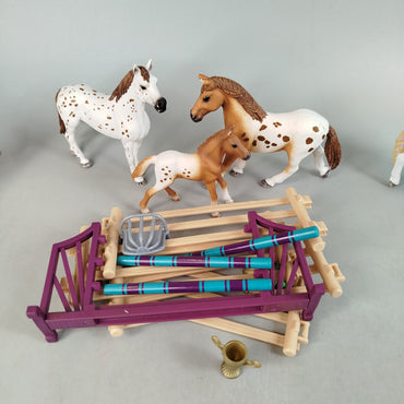 Schleich Bundle Horse Club 42412 42433 Set von 2 Pferde & Reiter ab 6 Jahre