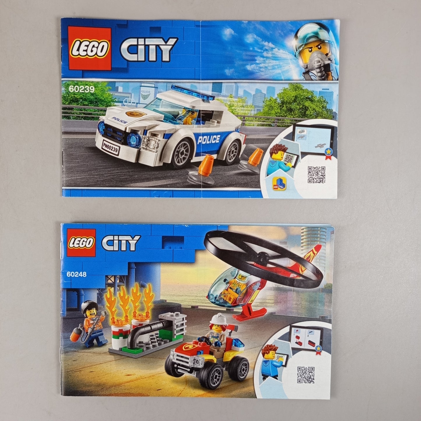 LEGO Bundle City Polizei & Feuerwehr 60239 60248