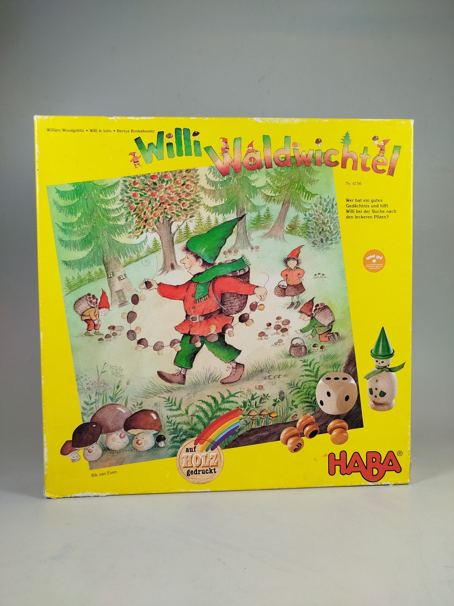 HABA Brettspiel - Willi Waldwichtel - Holzfiguren