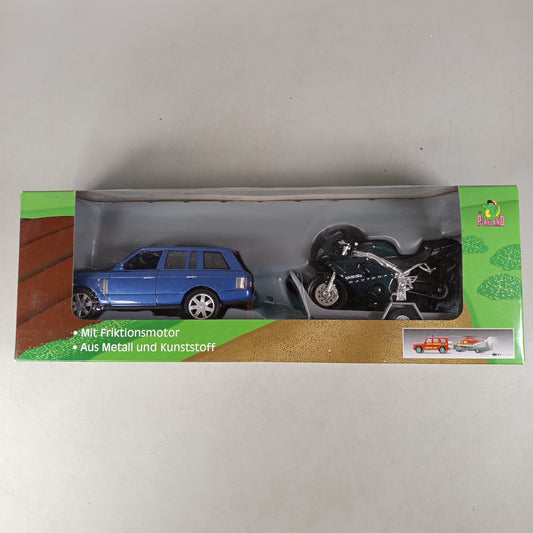 Playland Range Rover & Triumph Motorrad Set, ab 3 4 5 Jahre | ✅ geprüft