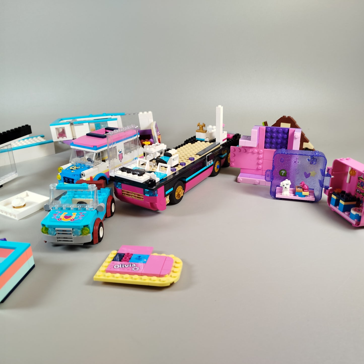 LEGO Friends Set – Fahrzeuge & Strukturen, gebraucht
