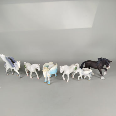 Schleich Pferde Figuren - Set von 6, sehr guter Zustand