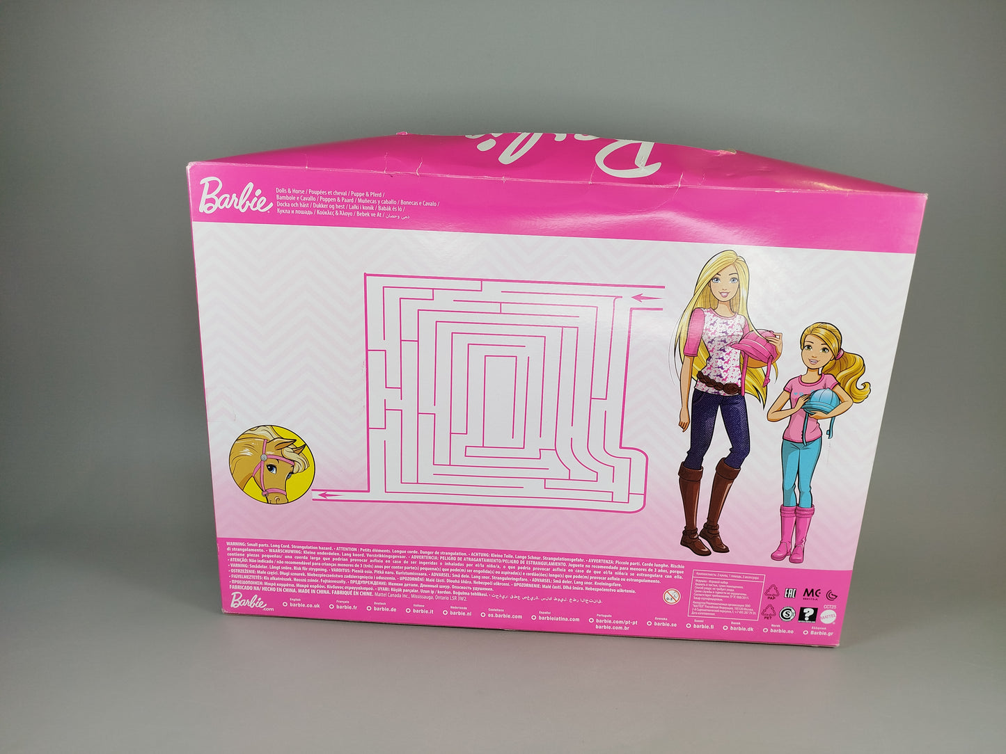 Barbie Pferd- und Puppenset Reiterhof, OVP