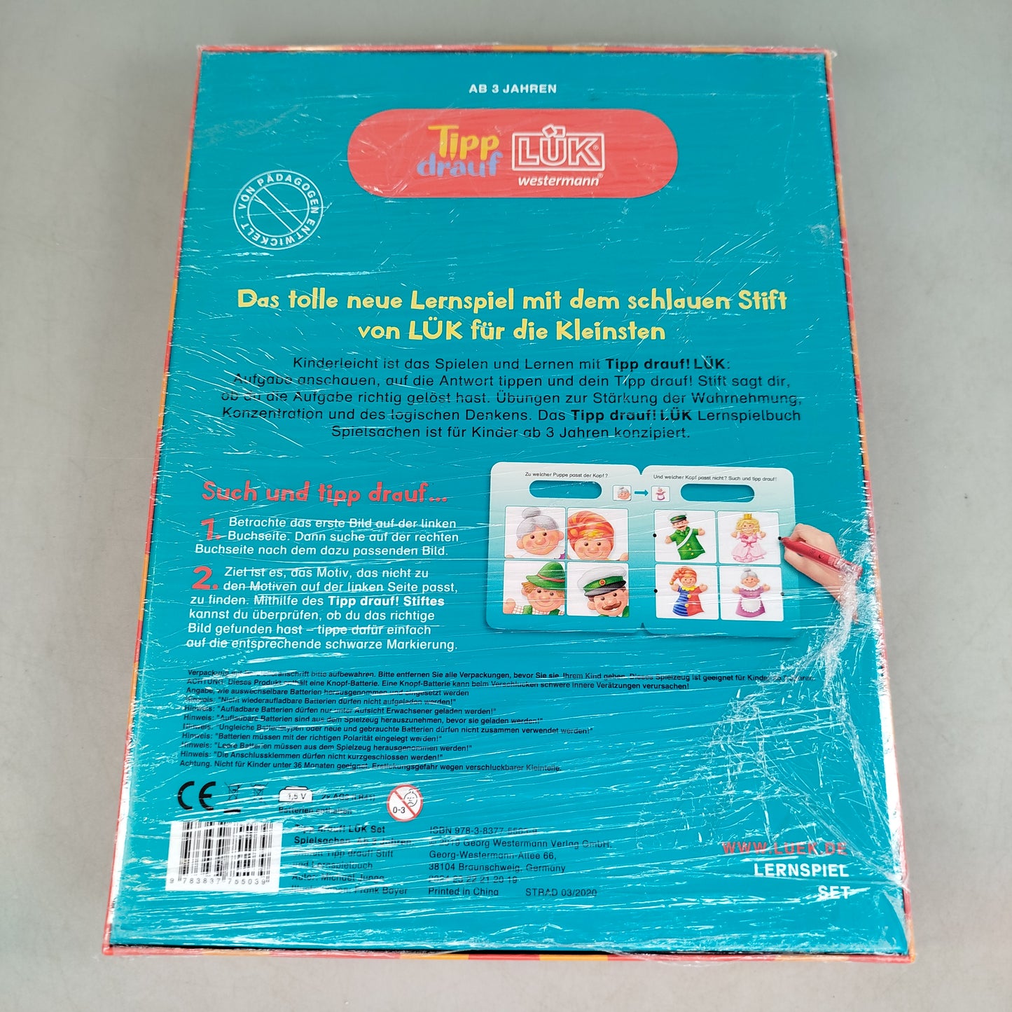 Westermann Tipp drauf! Lernspiel mit Stift, neu, ab 3 4 5 Jahre | ✅ geprüft