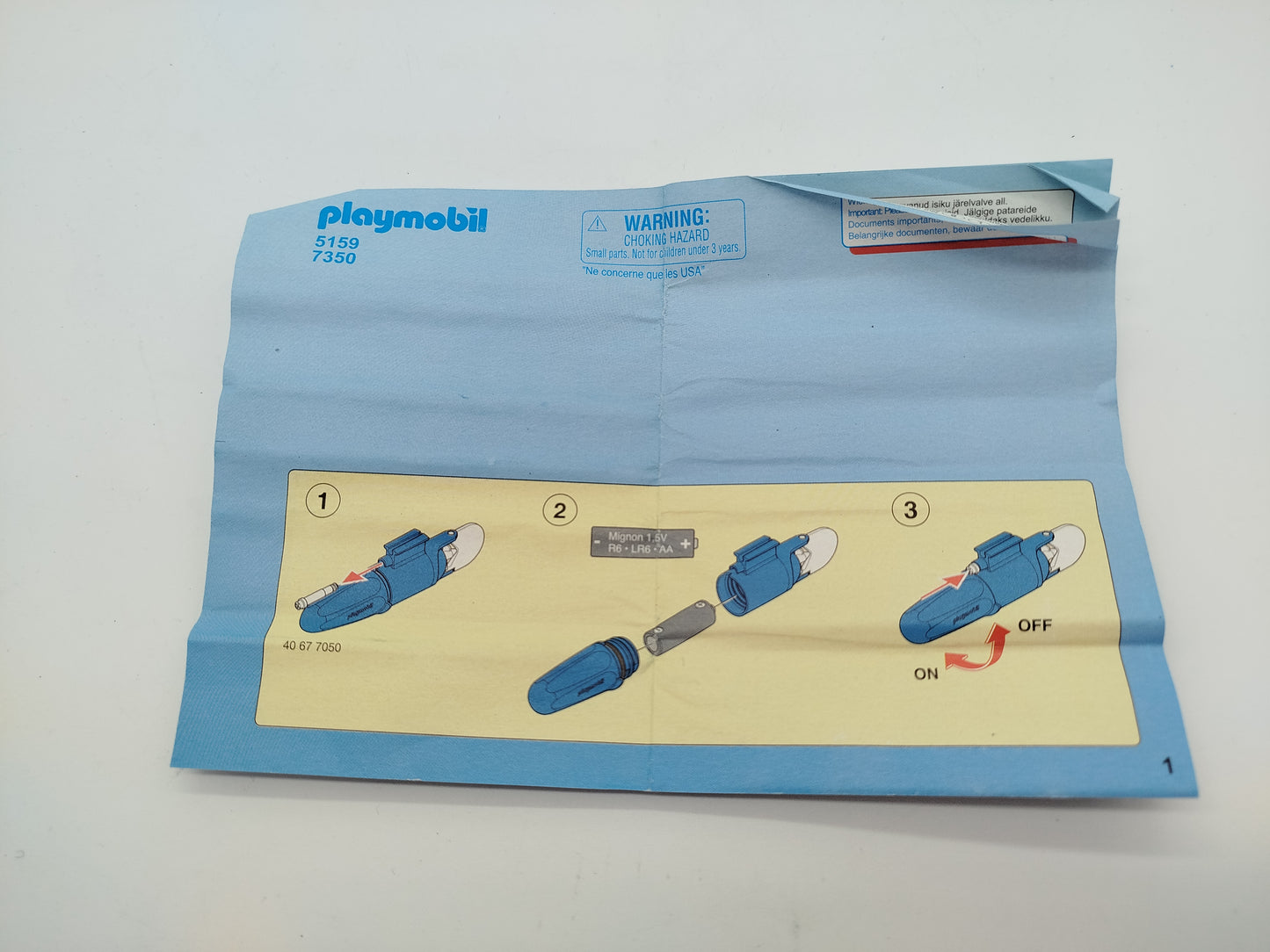 Playmobil Feenschiff (5445) mit Unterwassermotor (5159)