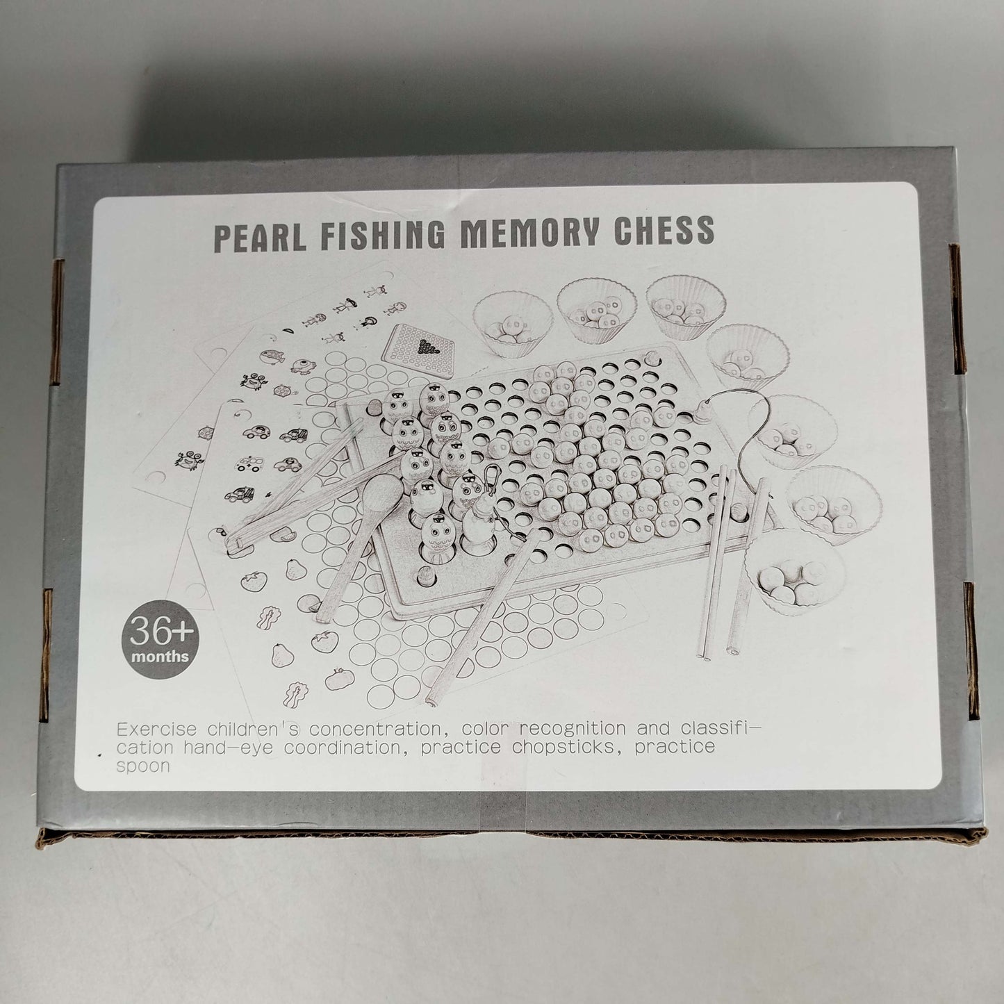 Pearl Fishing Memory Chess Brettspiel