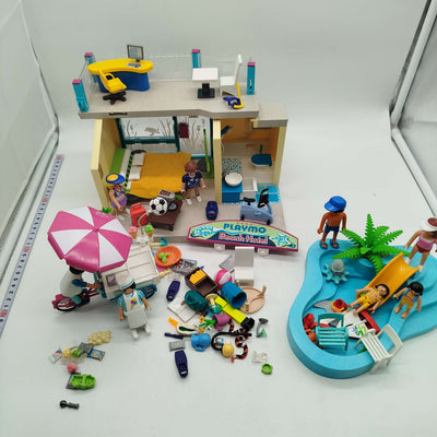 Playmobil Bundle Strandhotel Pool & Eiswagen ab 6 7 8 Jahre | ✅ geprüft